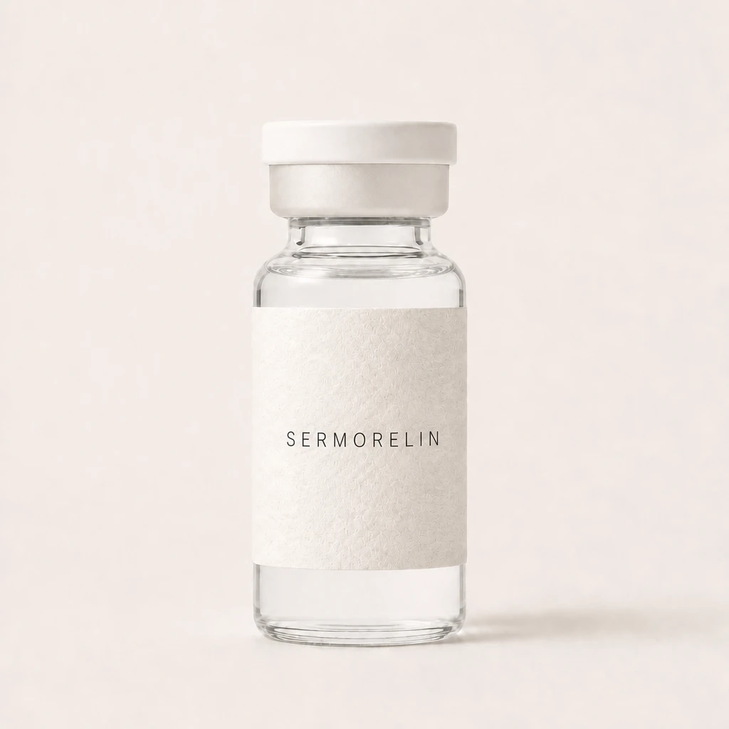 Peak Recovery sermorelin injection vial